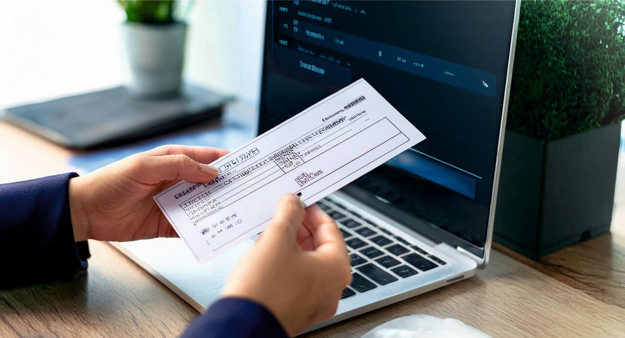 Где на кассовом чеке находится номер чека