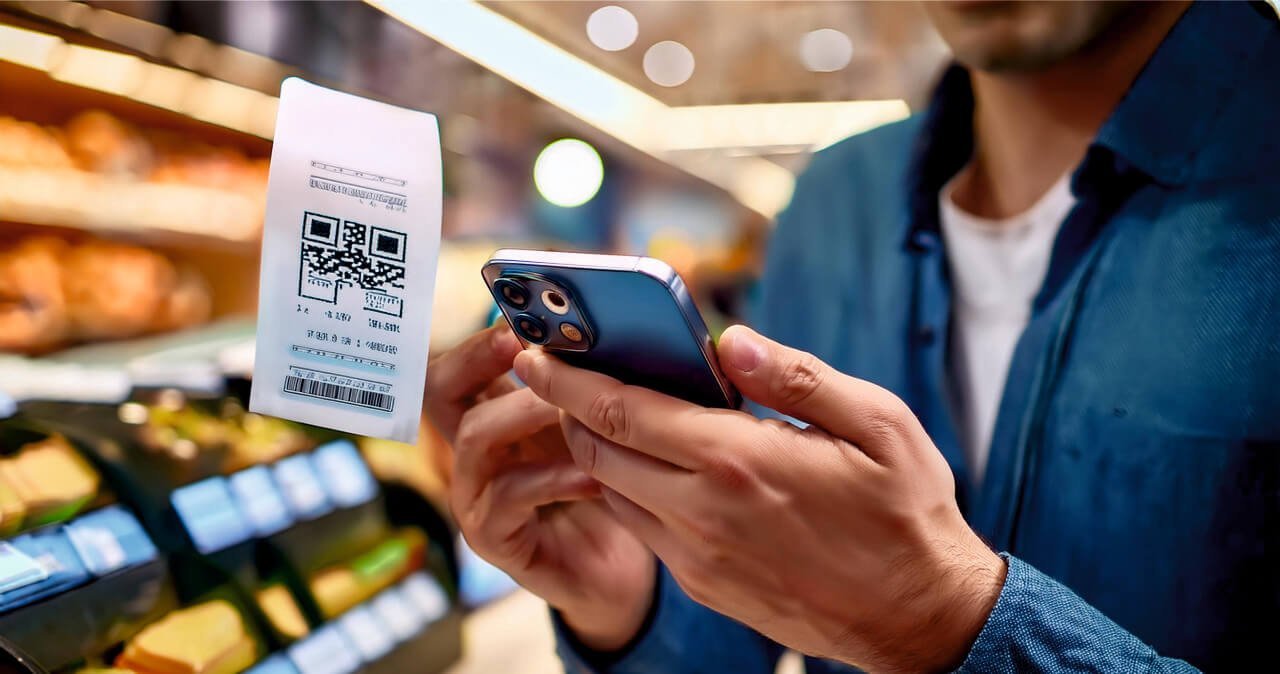 Где расположен номер чека