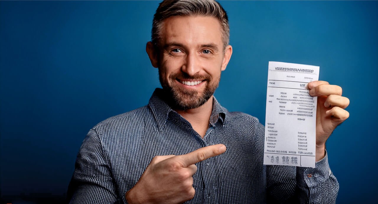 Где в приложении «5-очки» найти чеки