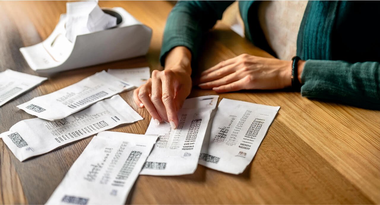 Печать бланка товарного чека